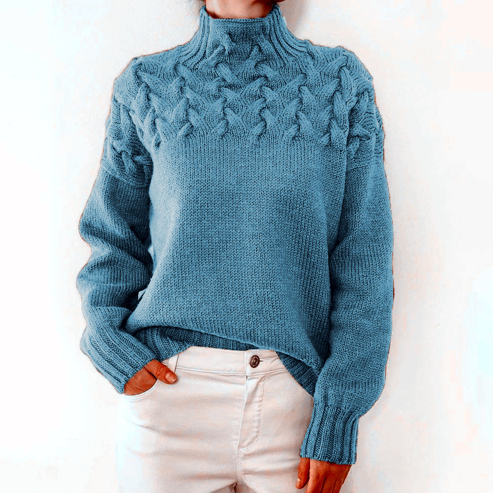 High-Neck Sweater