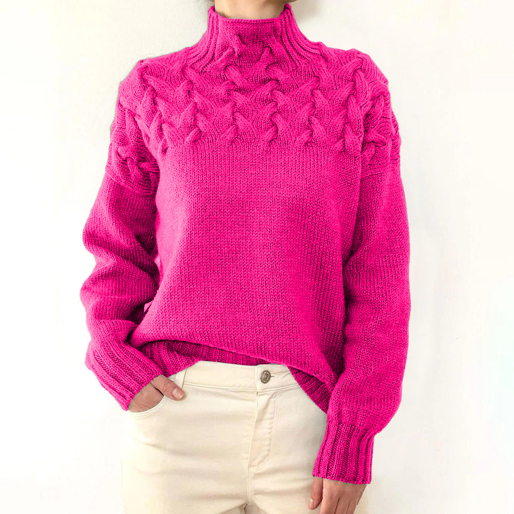 High-Neck Sweater
