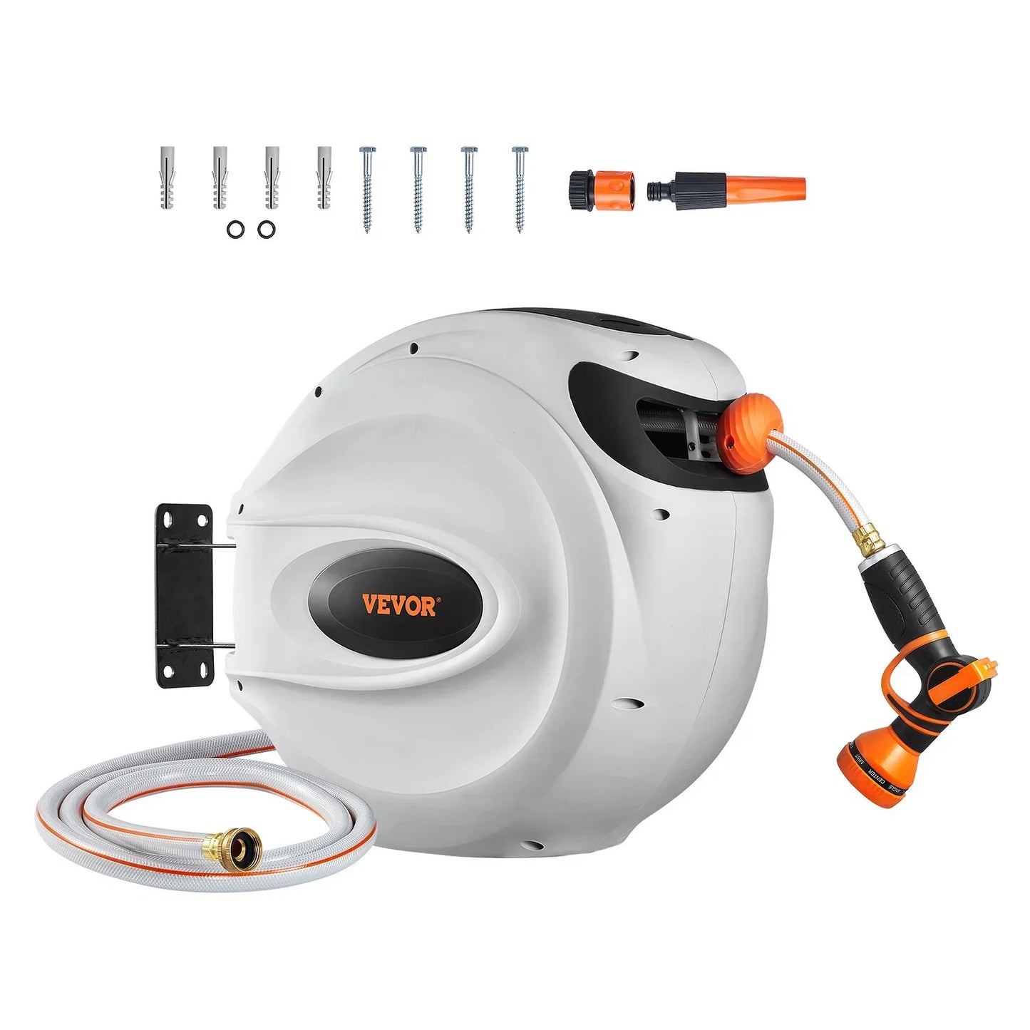 🚿 Ultimate 180° Swivel Hose Reel – Tangle-Free & Wall-Mounted! 💦 (Buy 2, Get 1 FREE!)