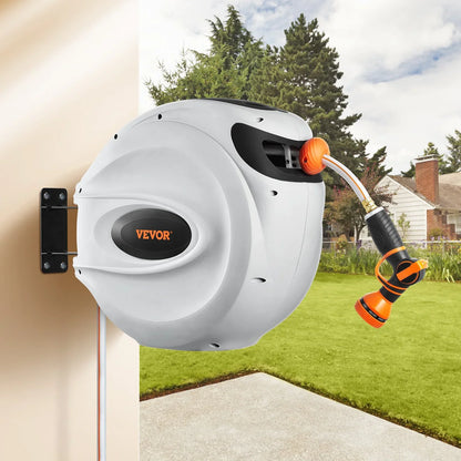 🚿 Ultimate 180° Swivel Hose Reel – Tangle-Free & Wall-Mounted! 💦 (Buy 2, Get 1 FREE!)